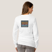 Voice of America Sweatshirt voor Dames (Achterkant volledig)