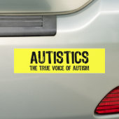 Voice of Autism Bumpersticker (Op auto)