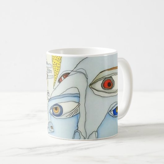 "Voices" Art Mug par DAKimage (Devant droit)
