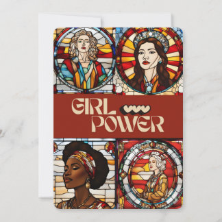 “Voices of Equality: A Tribute to Women's Power” Feestdagenkaart