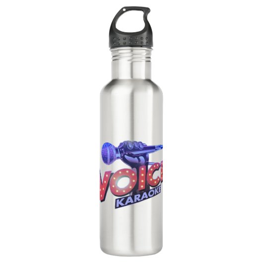 Voices water of softdrinks bottle waterfles  (Voorkant)