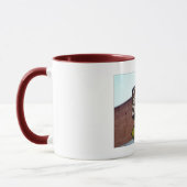 Voici Campbell CA, Towne Carré Signet Mug (Gauche)