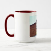 Voici Campbell CA, Towne Carré Signet Mug (Gauche)