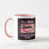 Voici Campbell CA, Towne Carré Signet Mug (Gauche)