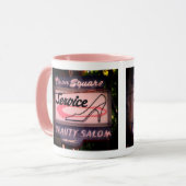 Voici Campbell CA, Towne Carré Signet Mug (Devant gauche)