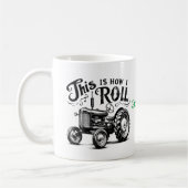 Voici comment je fais rouler la tasse de tracteur (Gauche)