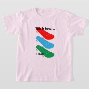 Voici comment je roule Design - T-shirt de base po