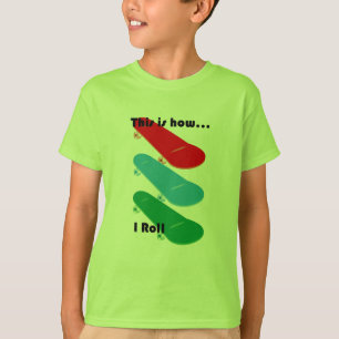Voici comment je roule Design - T-shirt de base po