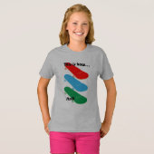 Voici comment je roule Design - T-shirt de base po (Devant entier)