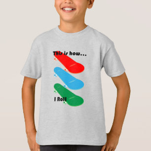 Voici comment je roule Design - T-shirt de base po