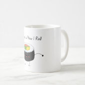 Voici comment je roule kawaii Sushi Coffee Mug (Devant droit)