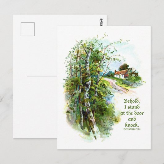 Voici, Je Me Trouve Une Carte Postale (Devant / Derrière)