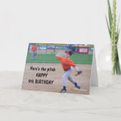 VOICI LA CARTE D'ANNIVERSAIRE PITCH-HAPPY **9th** (Devant)