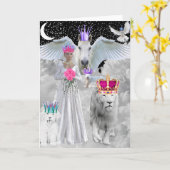 Voici La Carte De Voeux Du Marié (Fleur jaune)