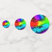 "Voici la couleur" Table Confetti (Devant)