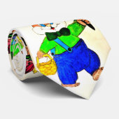 VOICI LA cravate EASTER BUNNY (Roulé)