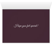 Voici la journée de votre carte (Intérieur Horizontal (Bas))