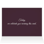 Voici la journée de votre carte (Intérieur Horizontal (Haut))