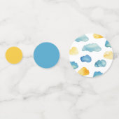 Voici la table de Baby shower Son Confetti (Derrière)