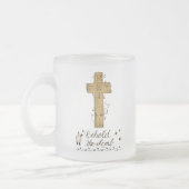 Voici l'agneau Christian Frosted Mug (Gauche)