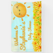 Voici le Baby shower du Fils - Bannière (Vertical)