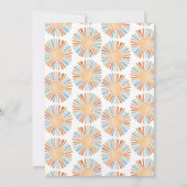 Voici le Baby shower Son Invitation modifiable (Dos)