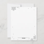 Voici Le Carte photo De Vacances Argent (Dos)