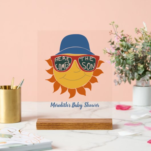 Voici le Fils Baby Boy Shower (Mariage)