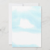 Voici Le Fils Baby shower Merci (Dos)