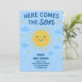 "Voici le fils" Carte d'invitation verticale (Debout devant)