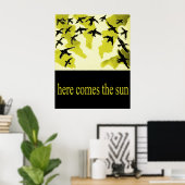 voici le poster du soleil (Bureau à domicile)