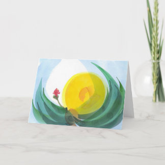 Voici le Soleil, No 2, Carte pour notes
