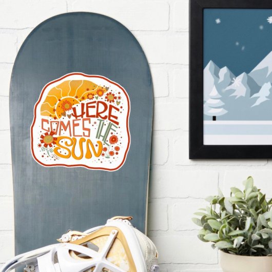 Voici le Sticker d'Inspiritisme Sun Retro