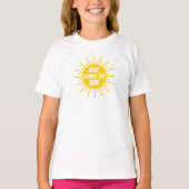 Voici Le T-Shirt Soleil (Devant)