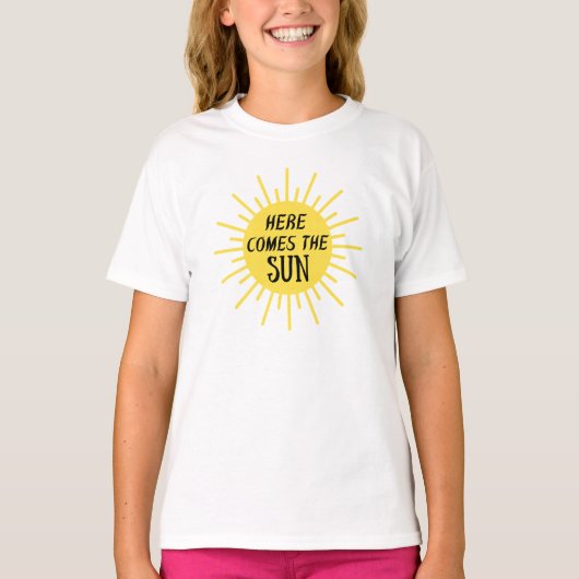 Voici Le T-Shirt Soleil (Devant)