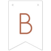 Voici Les Drapeaux Du Son Baby shower Bunting (Troisième drapeau)