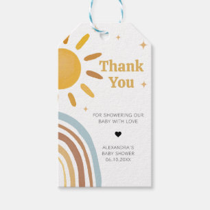 Voici les étiquettes Son Boy Baby shower Favor