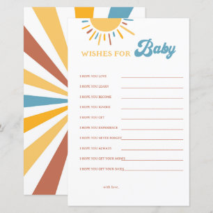 Voici Les Voeux Du Fils Pour Les Cartes Bébés