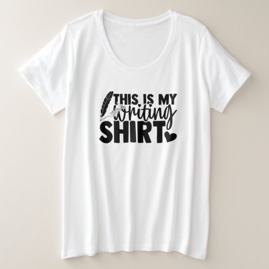 Voici Ma Chemise D'Écriture (Design devant)