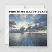 VOICI MA MAGNET DE PORTE DE NAVIRE DE CROISIÈRE HA (Recto)