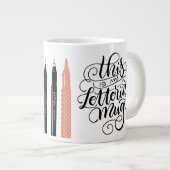 Voici ma tasse de lettres - stylos à pinces (Devant droit)