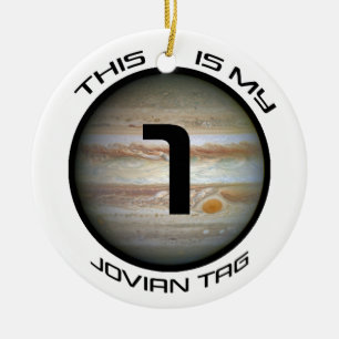 Voici Mon Tag Jovien Terraformant Mars Ornement