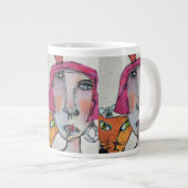 Voici Tom et Jerry Jumbo Mug (Devant droit)