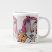 Voici Tom et Jerry Jumbo Mug (Droite)