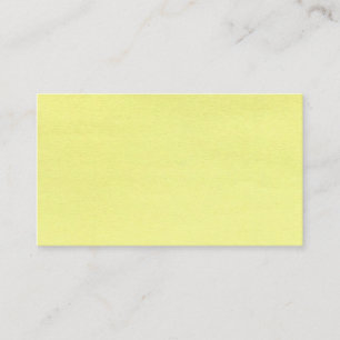 Voici un Carte de visite de conception jaune