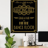 Voici une offre pour votre affiche de pieds dansan (Bureau à domicile)