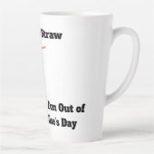 Voici une paille en latte de Mug (Droite)