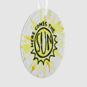 Voici venir l'ornement de Sun (devant)