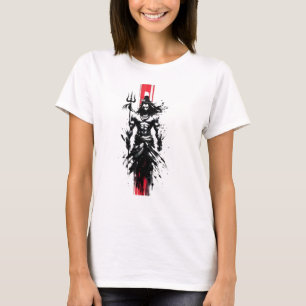 Void-Born Mahadev De Rode As Wanneer Stilte Ta T-shirt