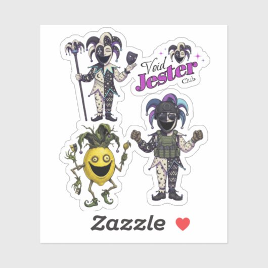Void Jester Vrienden Sticker (Vel)